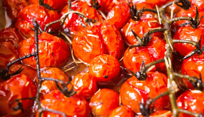 tomate assado simples