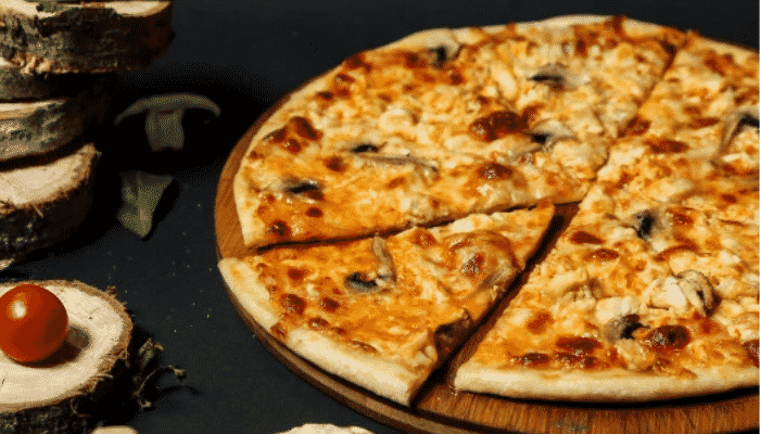 pizza de cogumelos receita