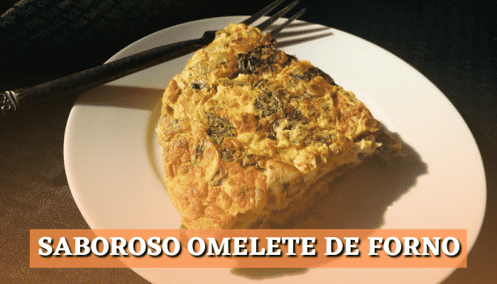 omelete de forno receita