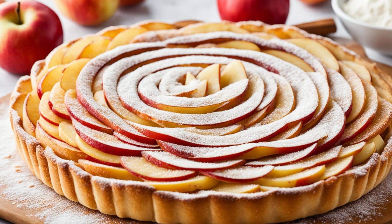 Receita de torta de maçã perfeita e fácil